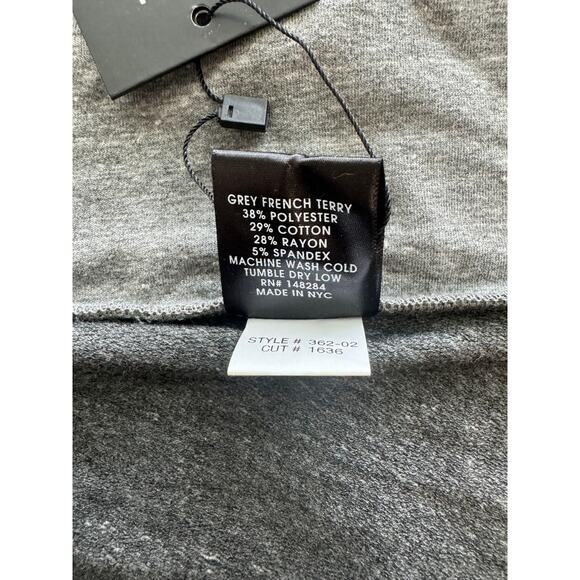 New ~ TEREZ ~ Draped French-Terry Jacket Size XS FALL - Picture 6 of 8